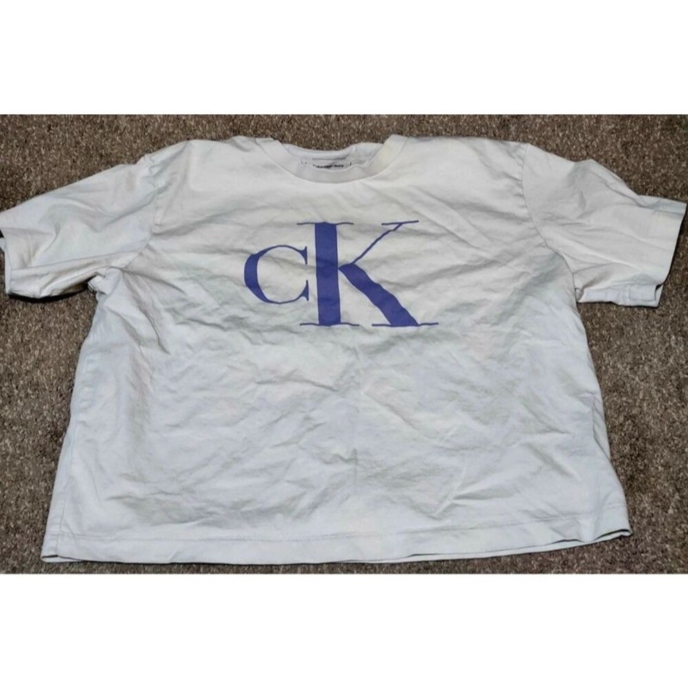 Calvin Klein Vintage 90s Monologo graphic Tee size Medium